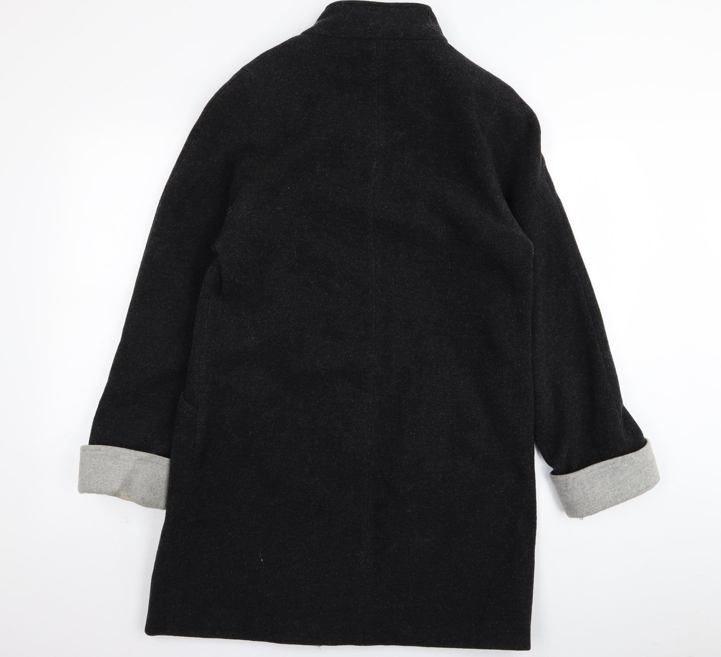 BHS Womens Black   Overcoat Coat Size 10