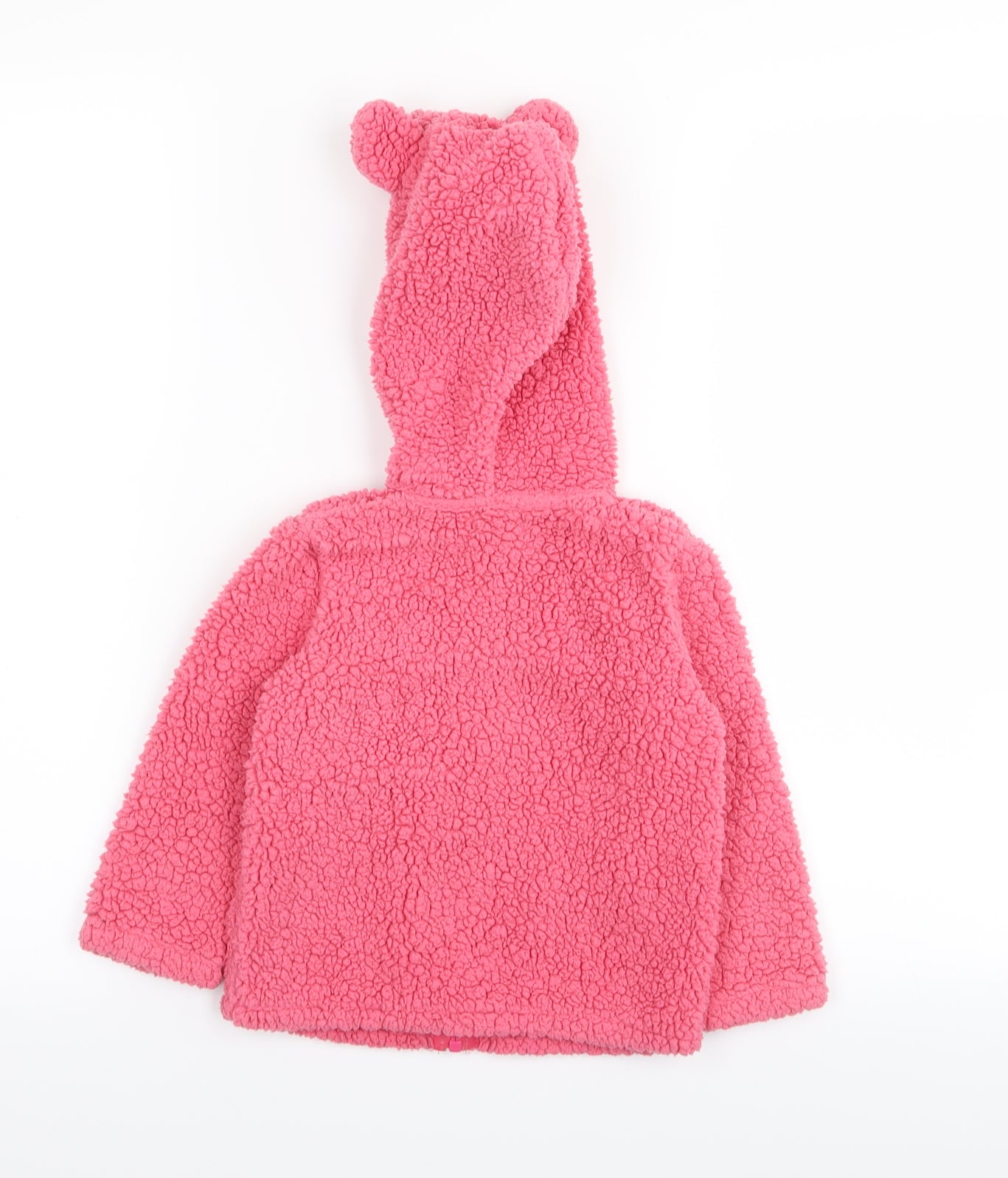 pep and co Girls Pink   Full Zip Jumper Size 12-18 Months