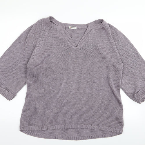 Damart Womens Purple   Pullover Jumper Size 18  - size 18-20