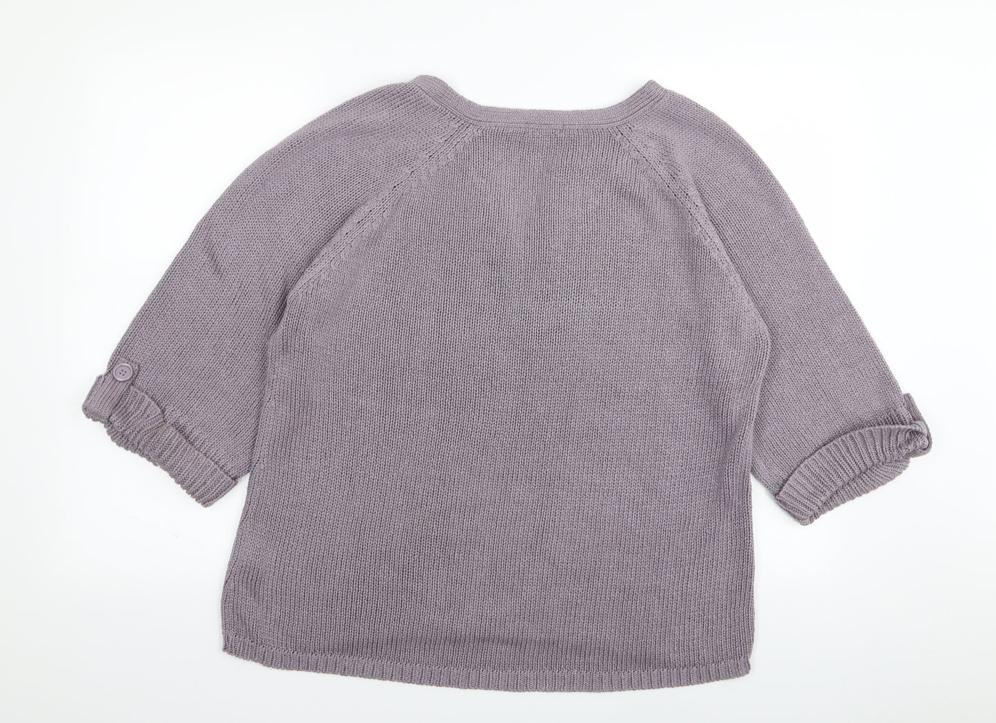 Damart Womens Purple   Pullover Jumper Size 18  - size 18-20