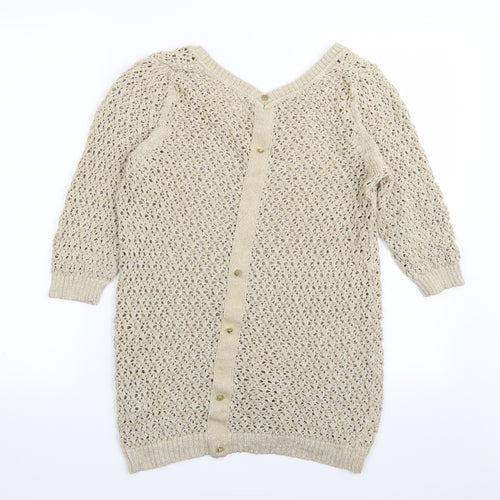 TU Womens Beige   Pullover Jumper Size 14
