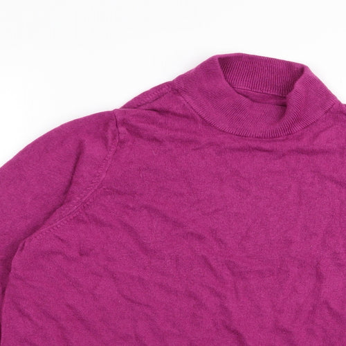 M&S Womens Pink   Basic T-Shirt Size 18