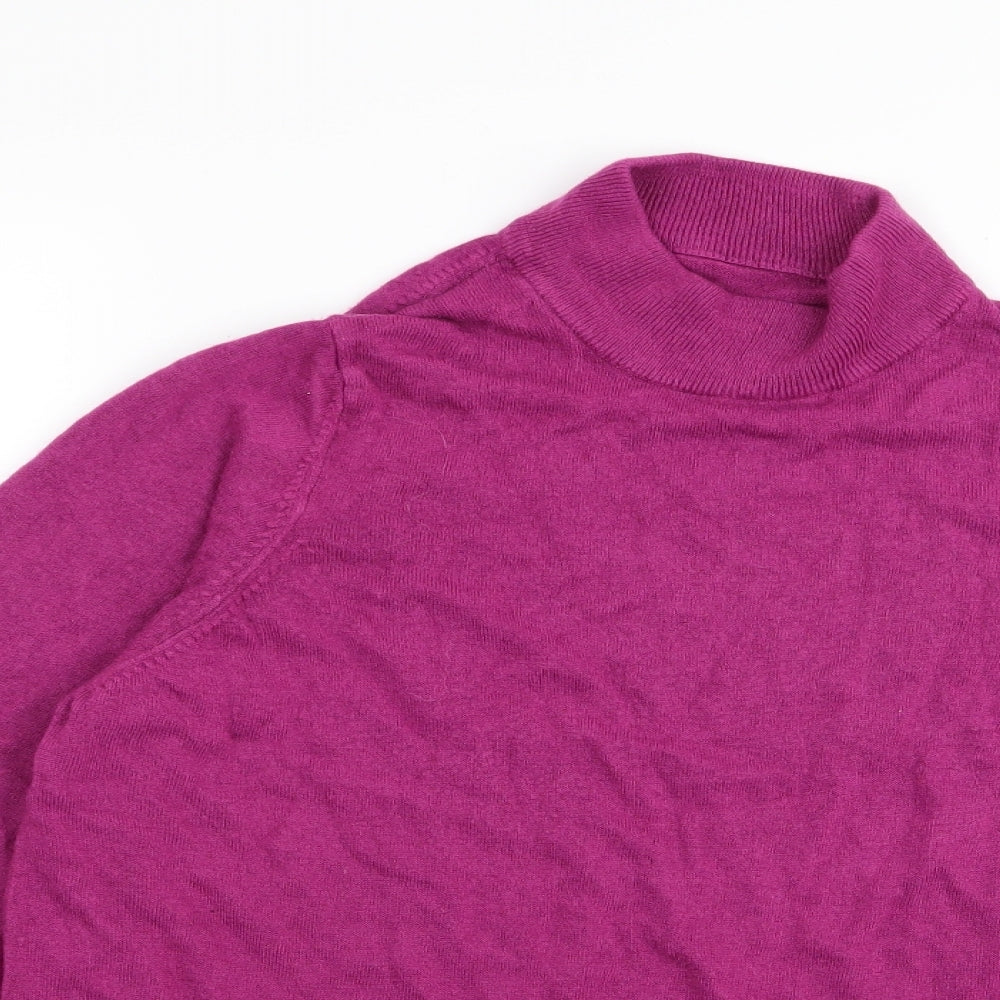 M&S Womens Pink   Basic T-Shirt Size 18