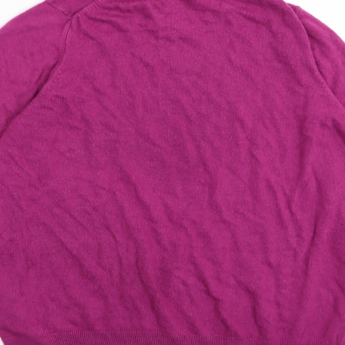 M&S Womens Pink   Basic T-Shirt Size 18