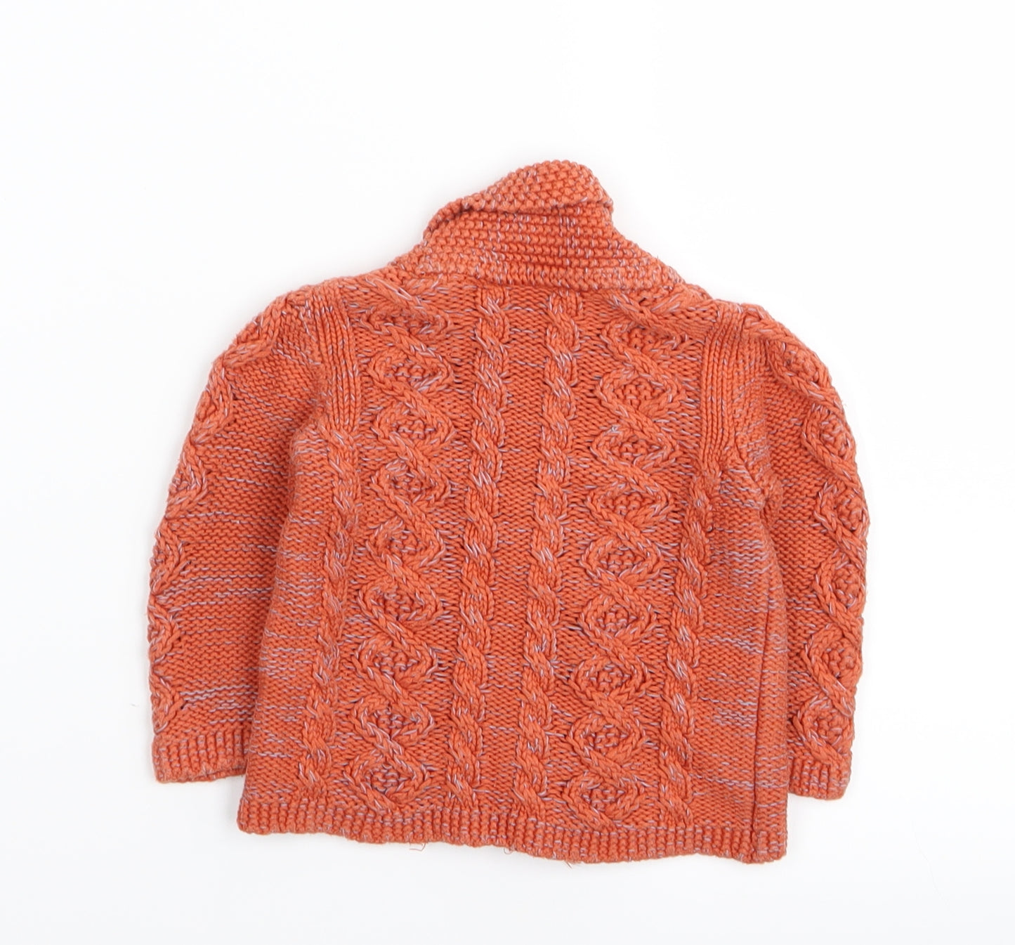 NEXT Boys Brown   Cardigan Jumper Size 3-6 Months