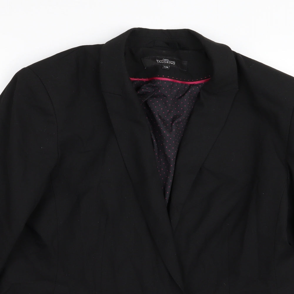 NEXT Womens Black   Jacket Blazer Size 14
