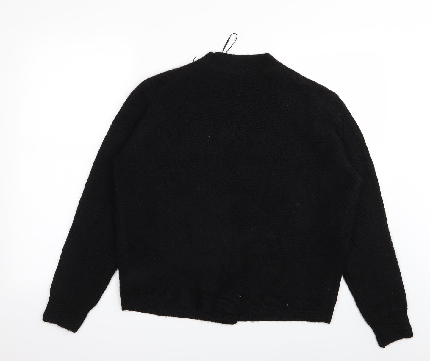M&S Womens Black   Cardigan Jumper Size L