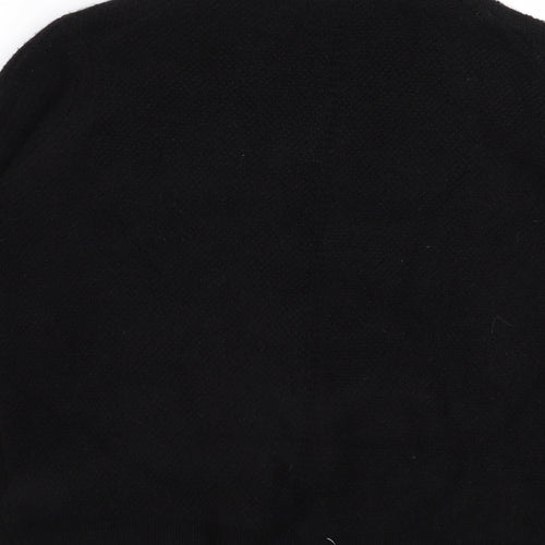 M&S Womens Black   Cardigan Jumper Size L