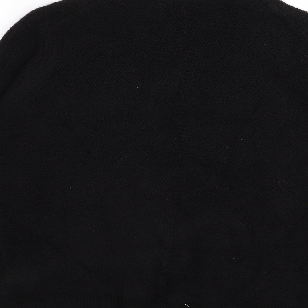 M&S Womens Black   Cardigan Jumper Size L