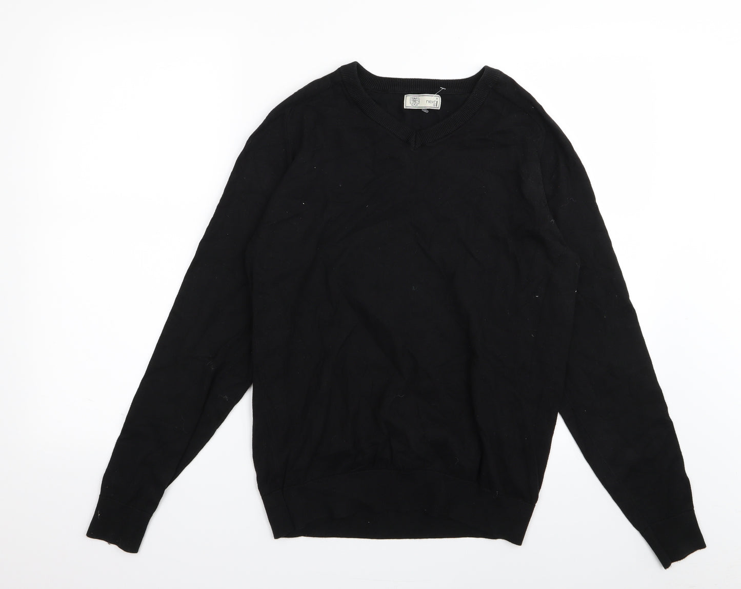 NEXT Mens Black   Pullover Jumper Size M