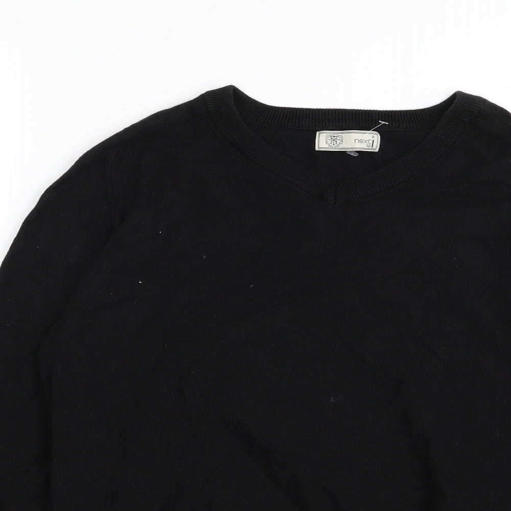 NEXT Mens Black   Pullover Jumper Size M