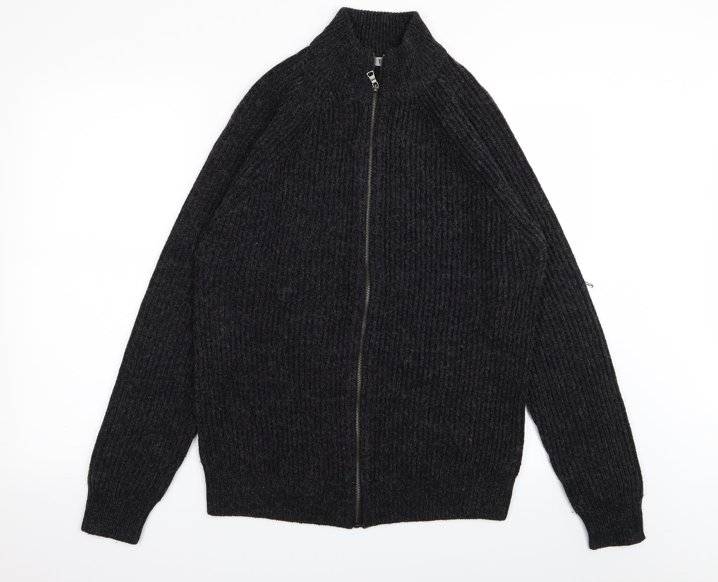 TU man Mens Grey   Full Zip Jumper Size M