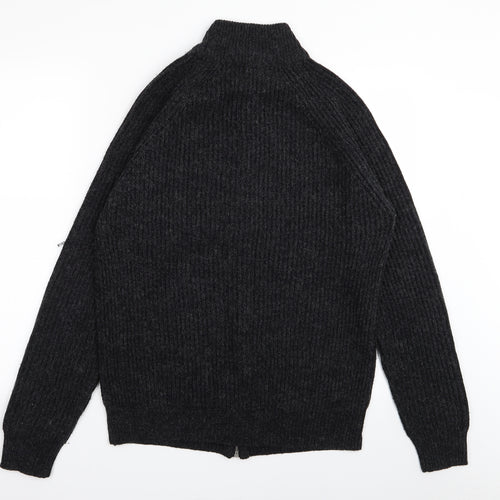 TU man Mens Grey   Full Zip Jumper Size M
