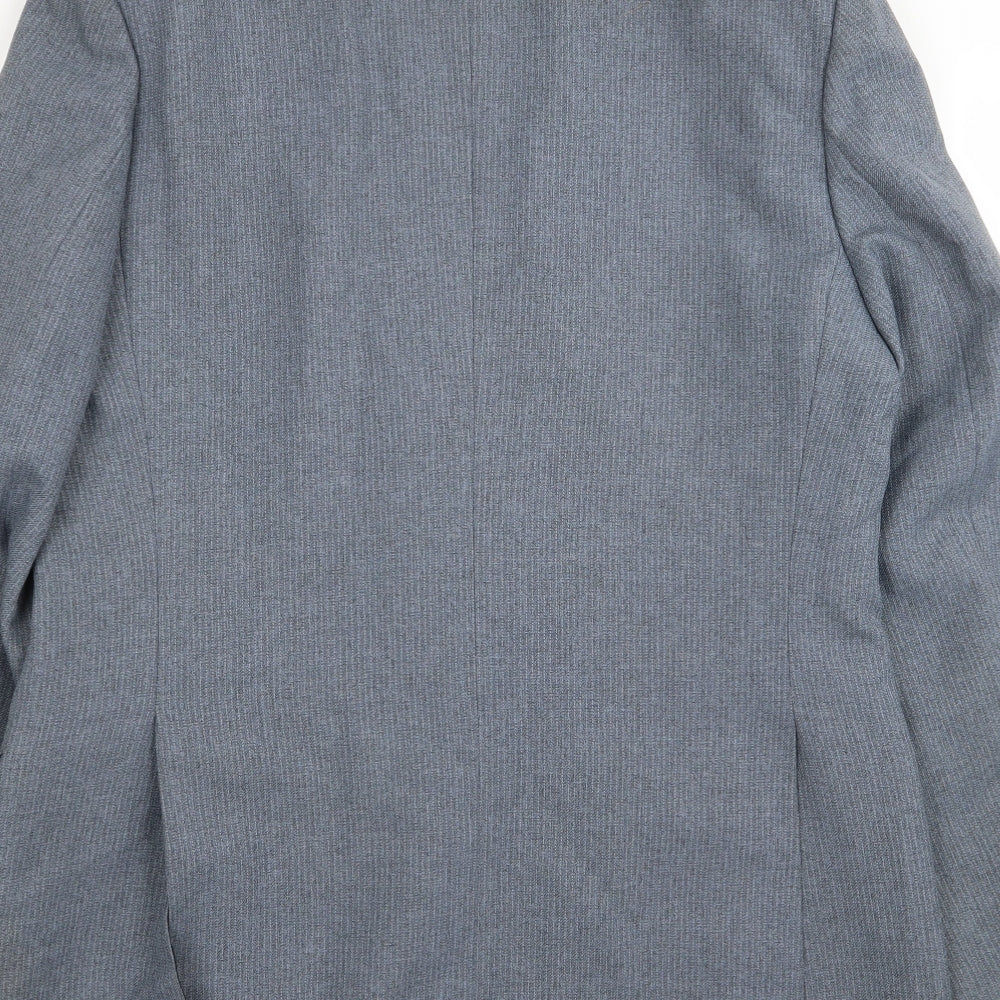 dunn and co Mens Blue Striped  Jacket Blazer Size 43