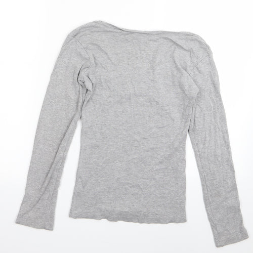 koopol Womens Grey   Basic T-Shirt Size 12