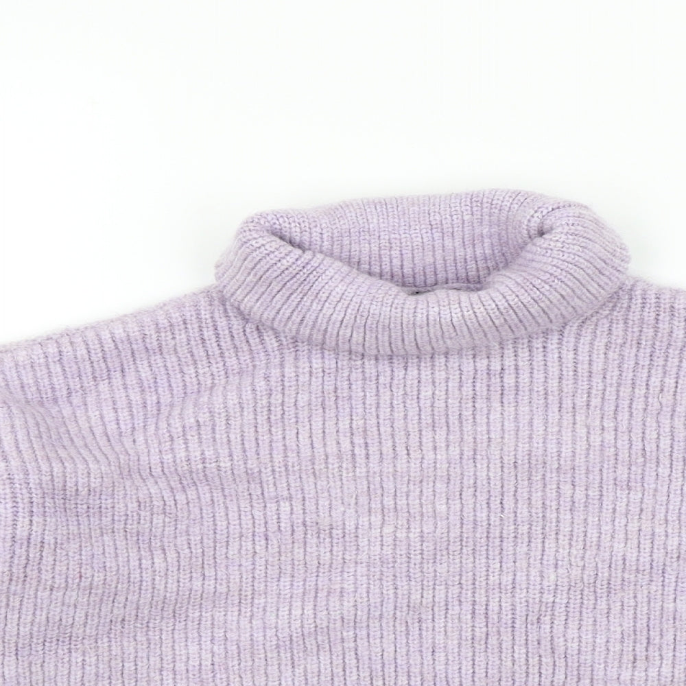 New Look Womens Purple   Pullover Jumper Size M