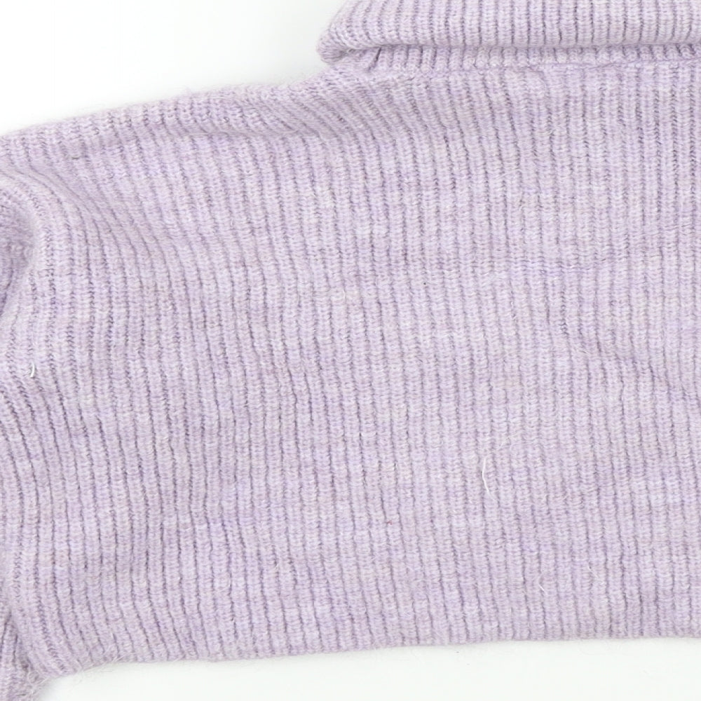 New Look Womens Purple   Pullover Jumper Size M