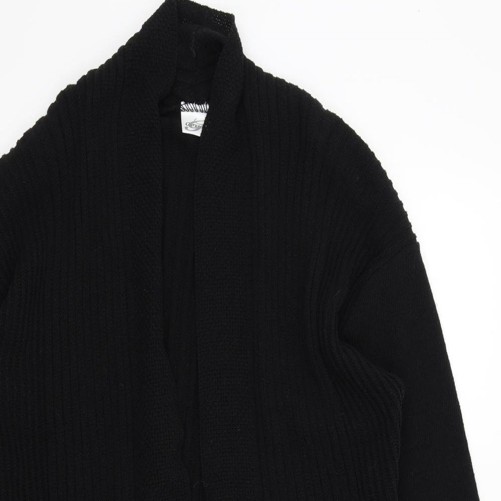 georgous Womens Black   Cardigan Jumper Size XL