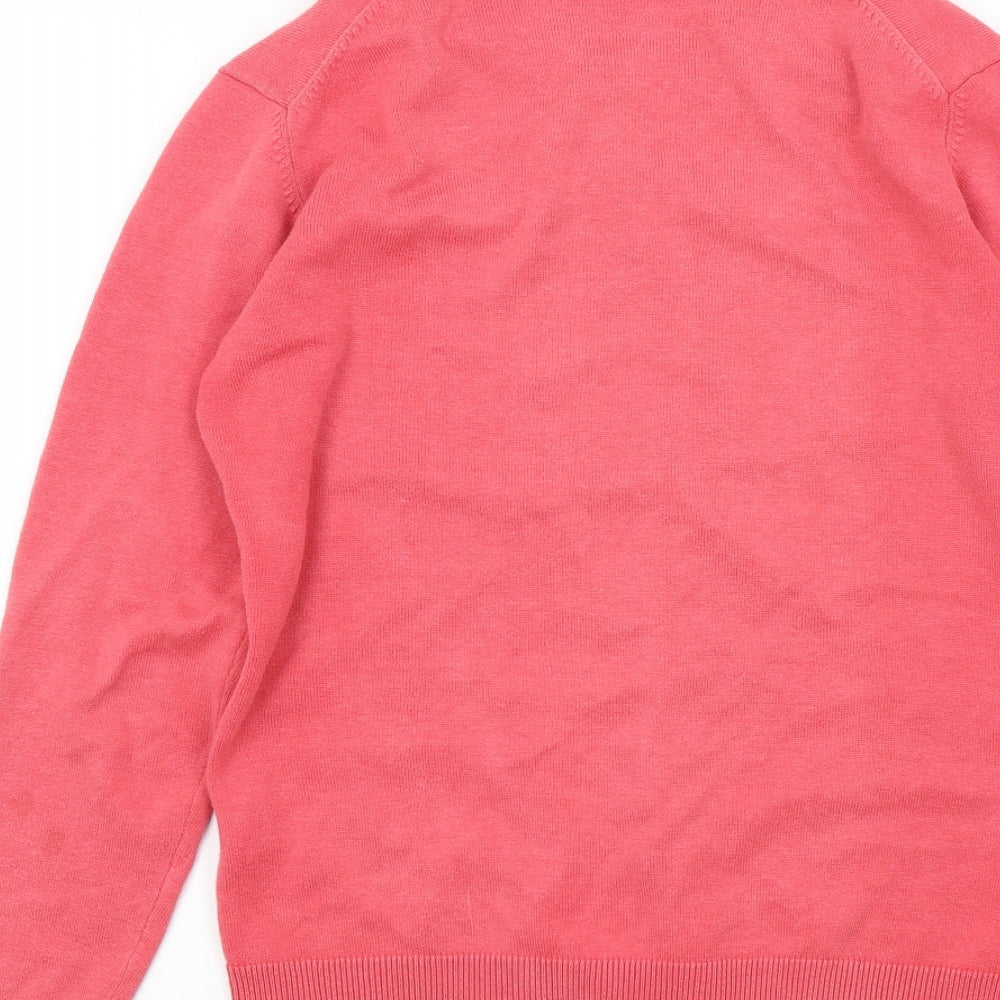 mirabbo Womens Pink   Cardigan Jumper Size L