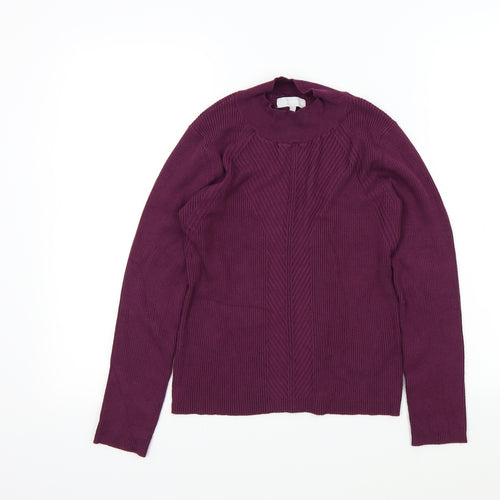 Red Herring Womens Purple   Pullover Jumper Size 14