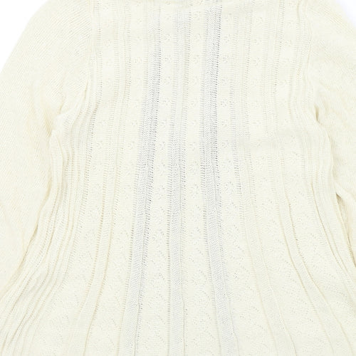 Remel Womens Beige   Cardigan Jumper Size S