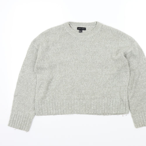 New Look Womens Grey   Pullover Jumper Size S