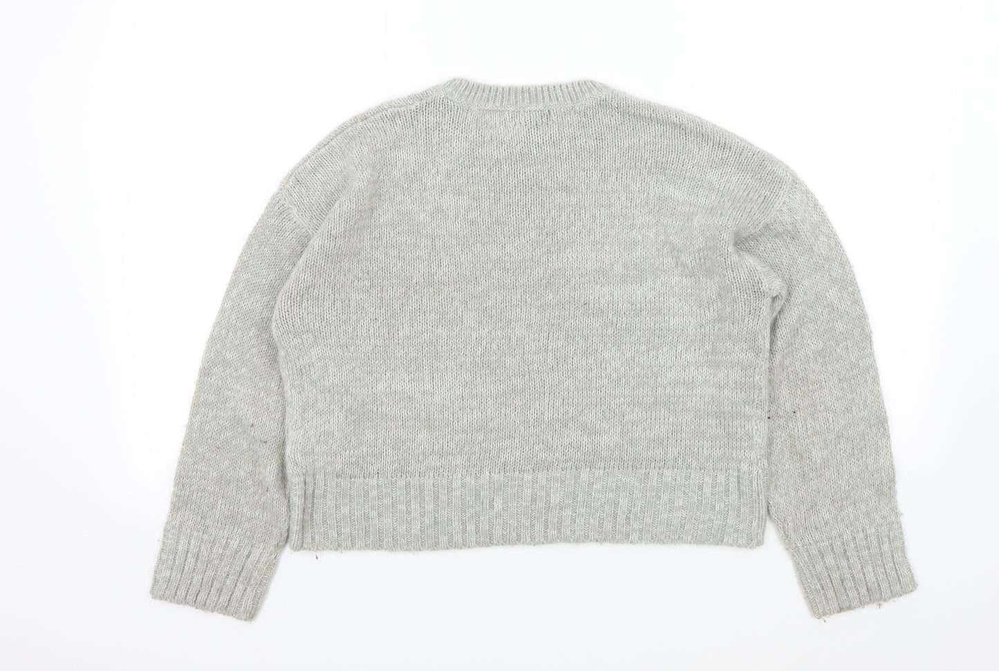 New Look Womens Grey   Pullover Jumper Size S
