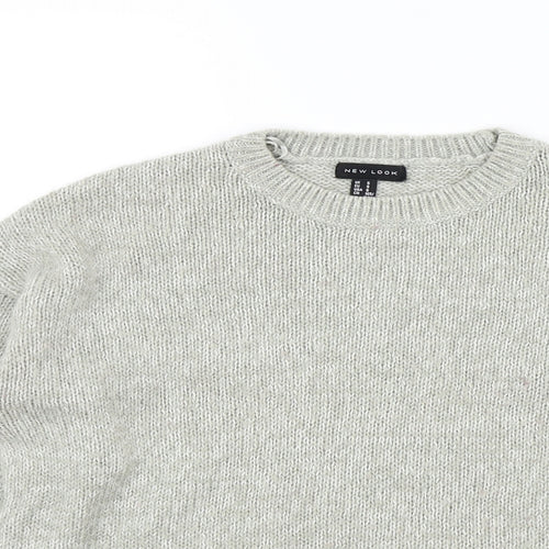 New Look Womens Grey   Pullover Jumper Size S