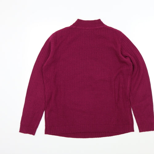 isle Womens Pink   Pullover Jumper Size 14