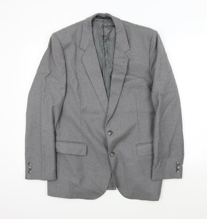 Burton Mens Grey Jacket Blazer Size M