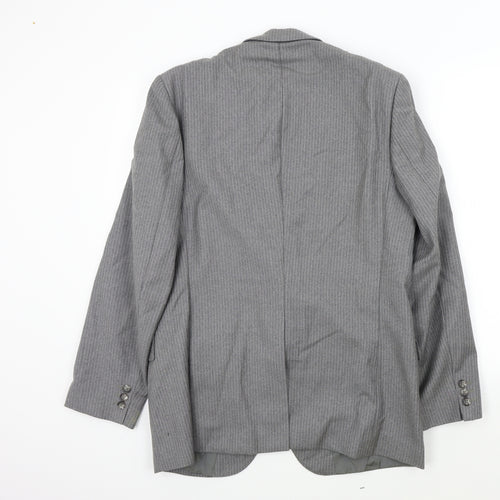 Burton Mens Grey   Jacket Blazer Size M