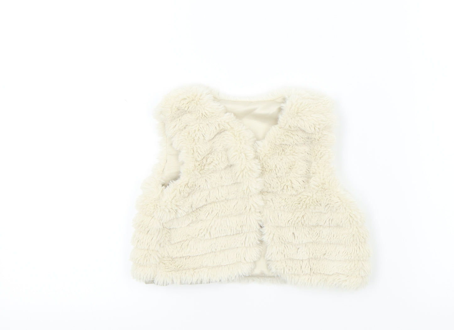 George Baby Beige Colourblock  Basic Jacket Waistcoat Size 18-24 Months