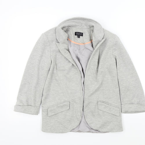 Topshop Womens Grey   Gilet Jacket Size 10