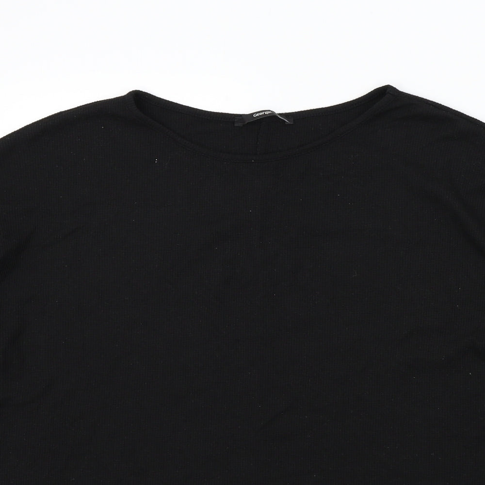 George Womens Black   Pullover Jumper Size 12