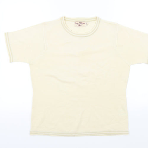 EWM Womens Beige   Pullover Jumper Size 14