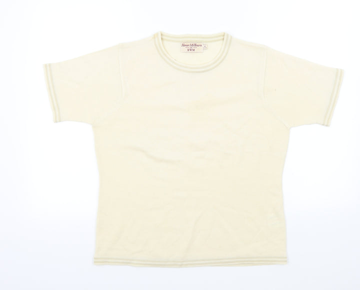 EWM Womens Beige   Pullover Jumper Size 14