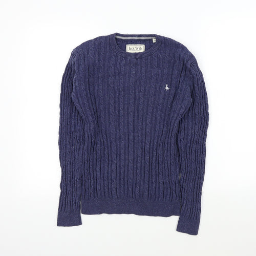 Jack Wills Womens Blue   Pullover Jumper Size XS
