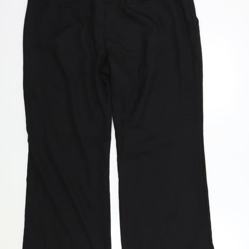 Preworn Womens Black   Trousers  Size 20 in L20 in