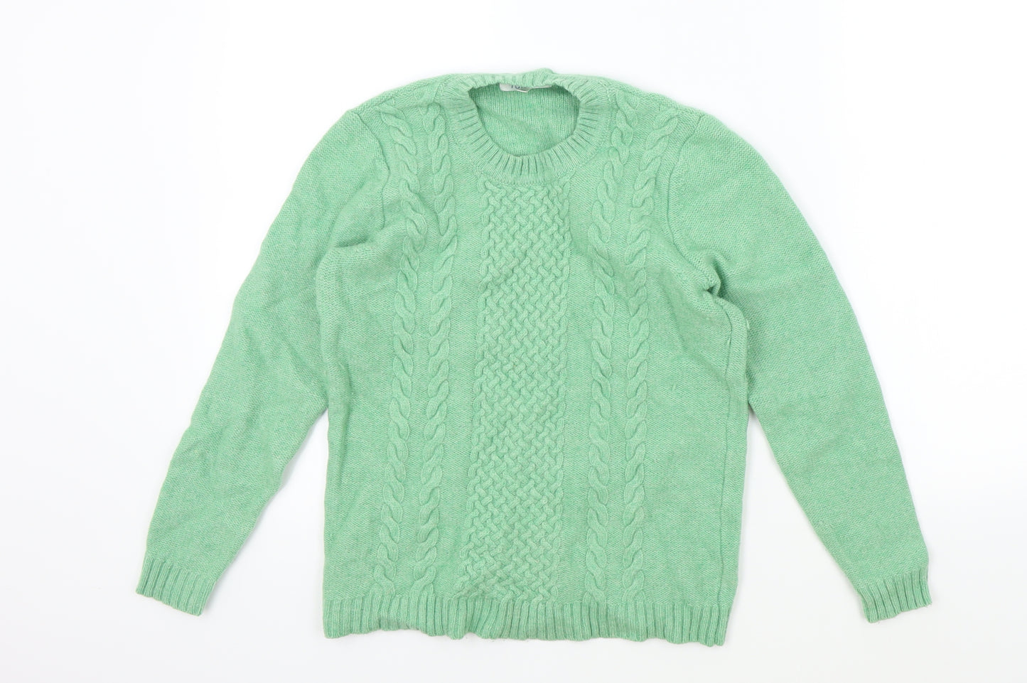 Tulchan Womens Green   Pullover Jumper Size M