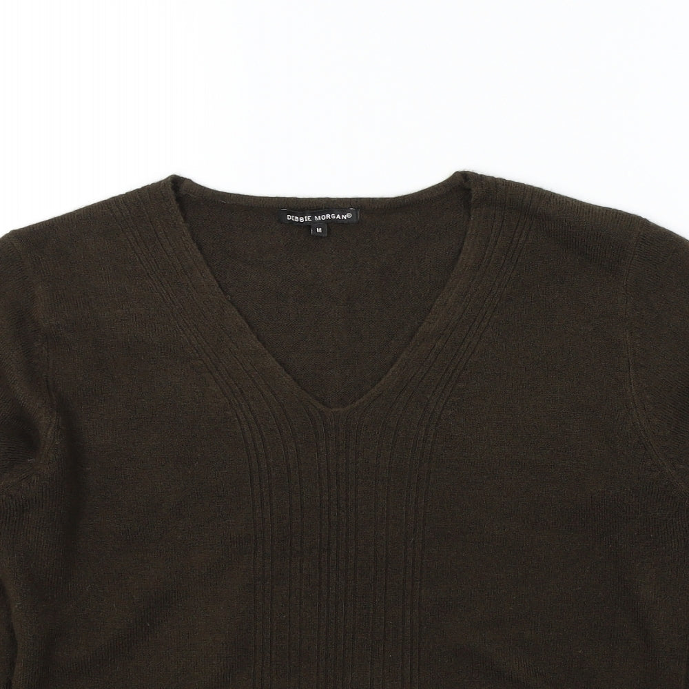 Debbie Morgan Womens Blue   Pullover Jumper Size M