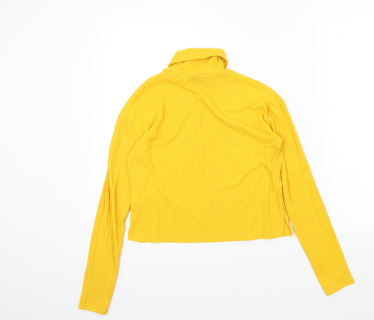 H&M Womens Yellow   Pullover Jumper Size XS