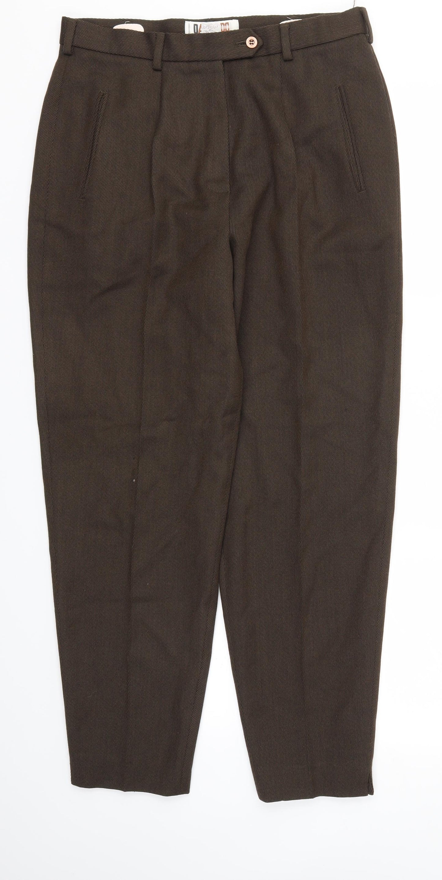 Daks Do Womens Brown   Trousers  Size 14 L28 in