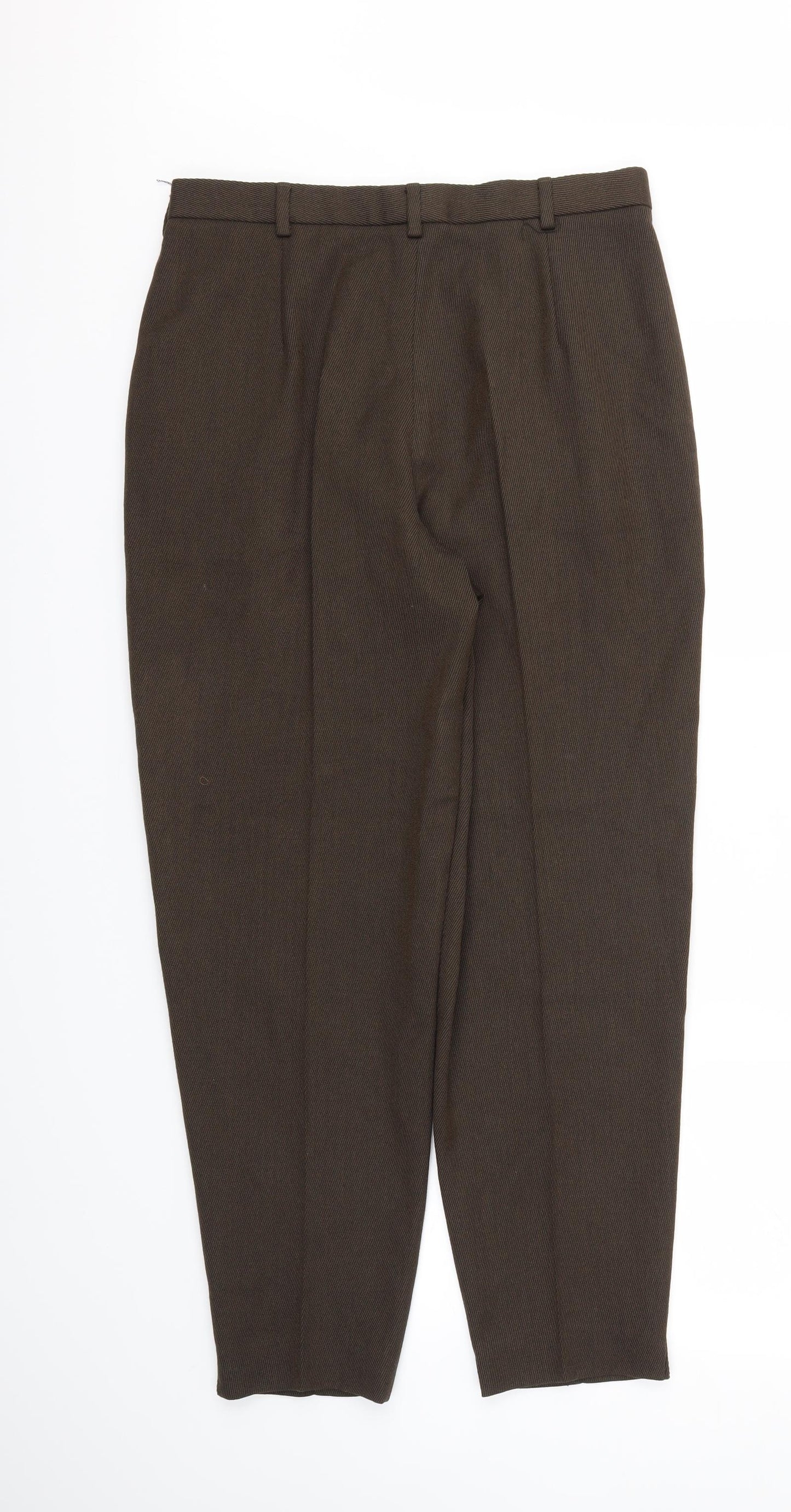 Daks Do Womens Brown   Trousers  Size 14 L28 in