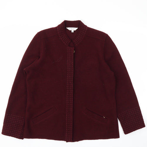 EAST Womens Red   Cardigan Jumper Size 14