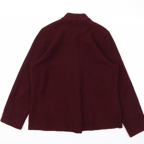 EAST Womens Red   Cardigan Jumper Size 14