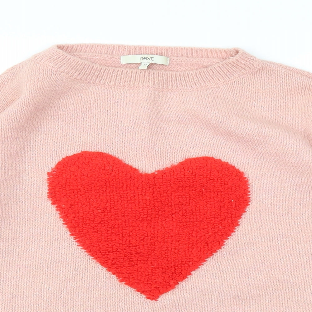 NEXT Womens Pink   Pullover Jumper Size 12