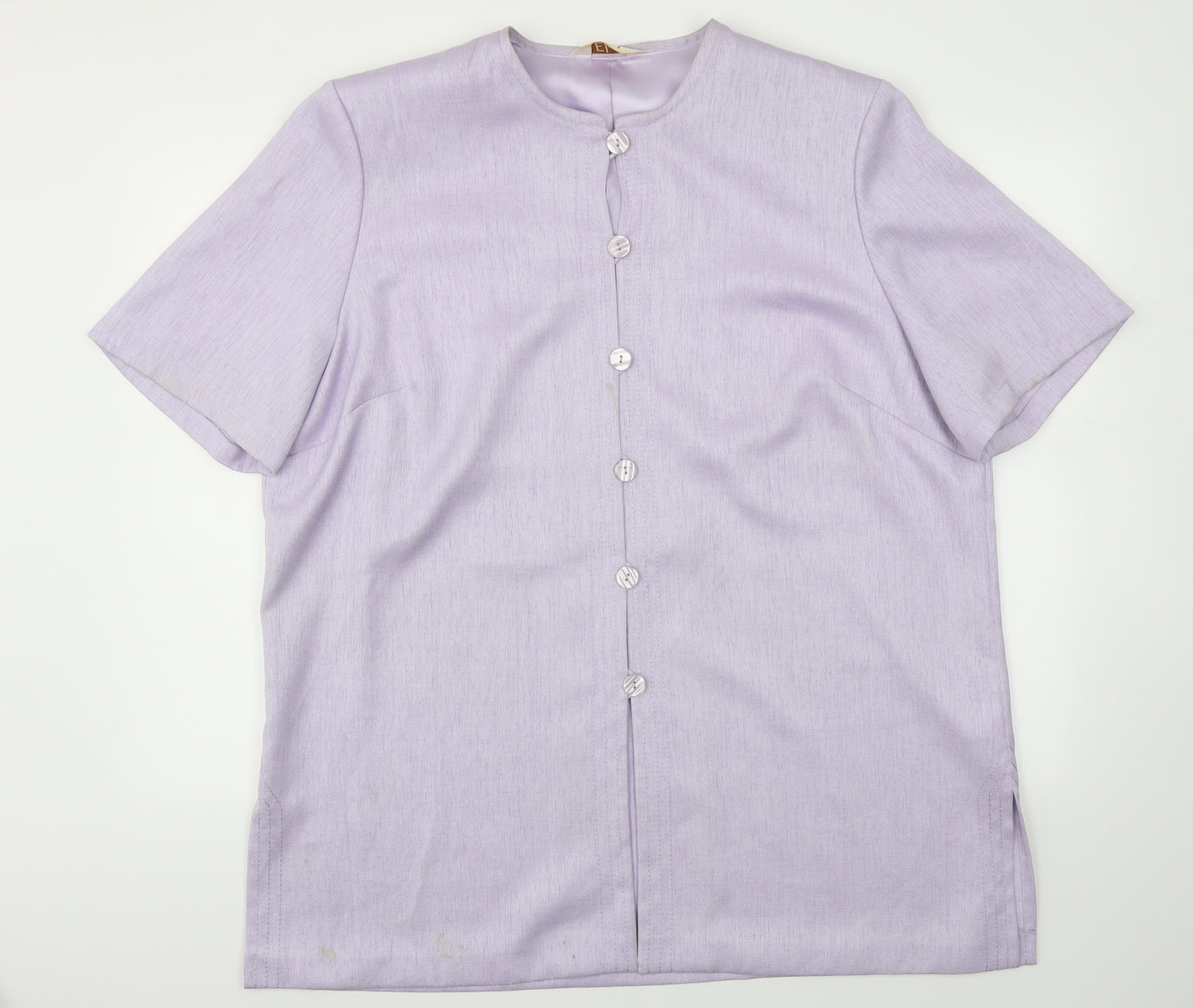 ELVI Womens Purple   Basic T-Shirt Size 20