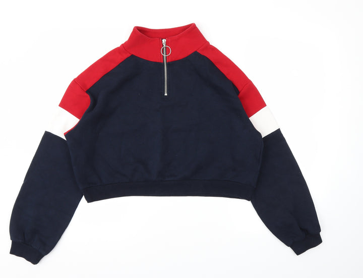 H&M Womens Blue Pullover Jumper Size S