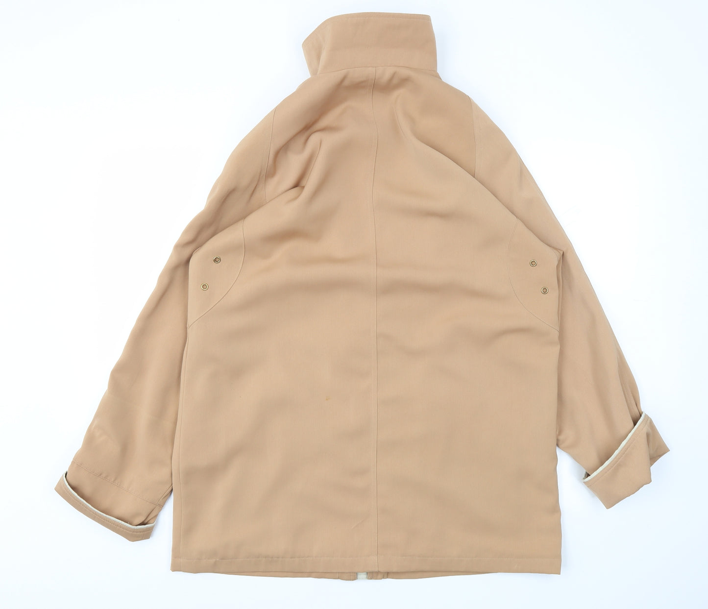 David Barry  Womens Beige   Jacket Coat Size 14