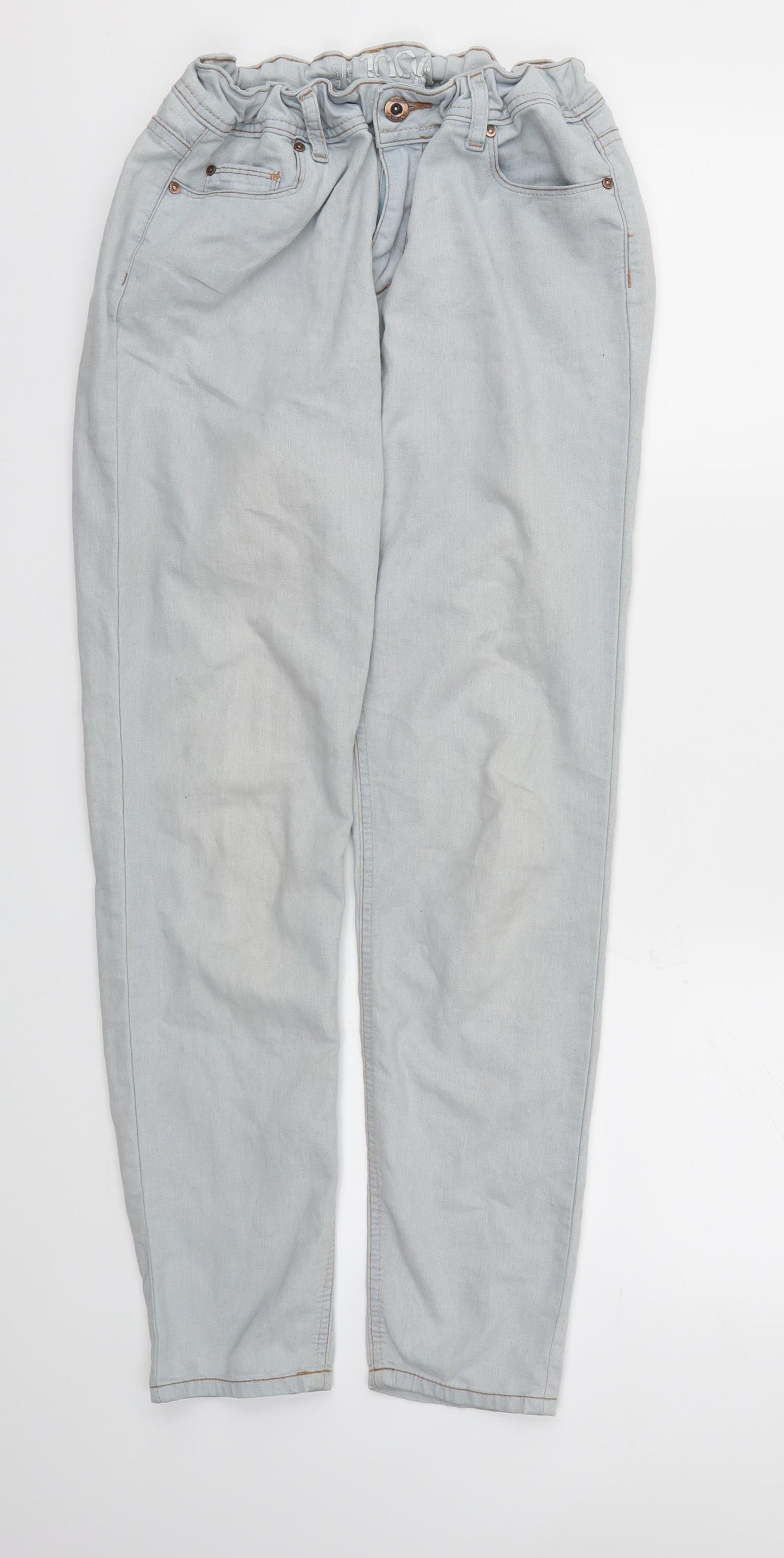 Preworn Womens Blue   Skinny Jeans Size 10 L29 in - Stretch waistband